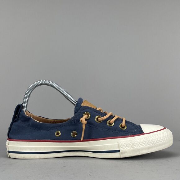 Converse All Star Shoreline Women's Size 7 Slip On Casual Shoes Sneaker Navy EUC - Picture 6 of 10